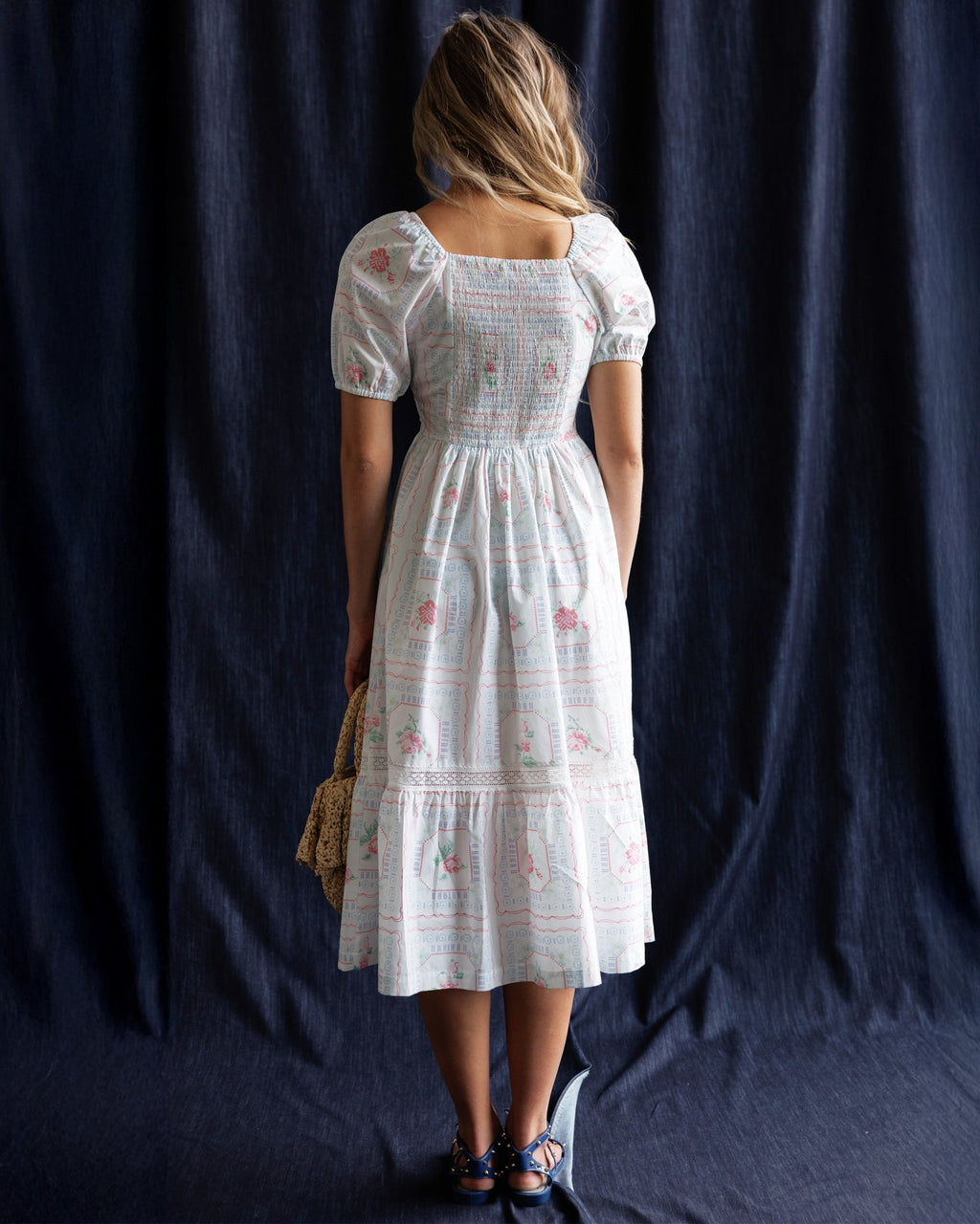 Cross Stitch Crochet Dress