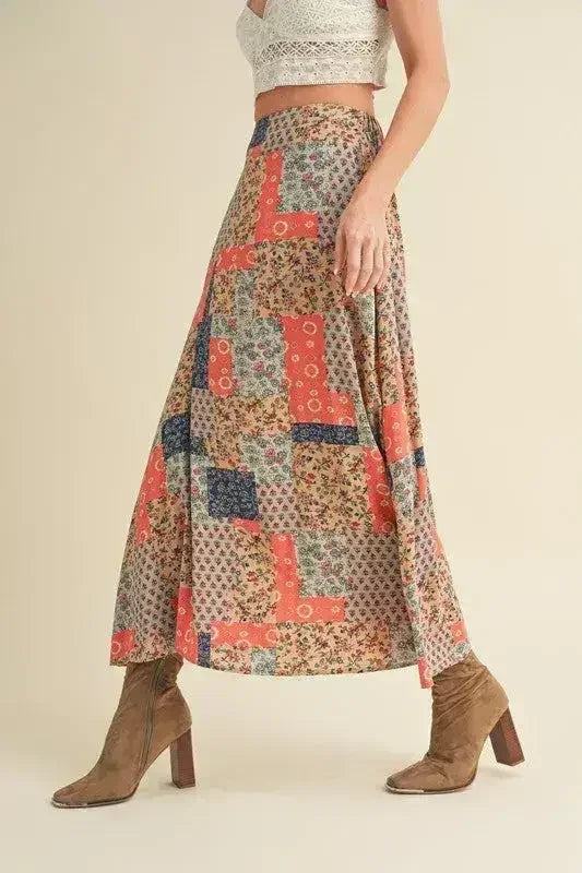 Bradyn Print Skirt
