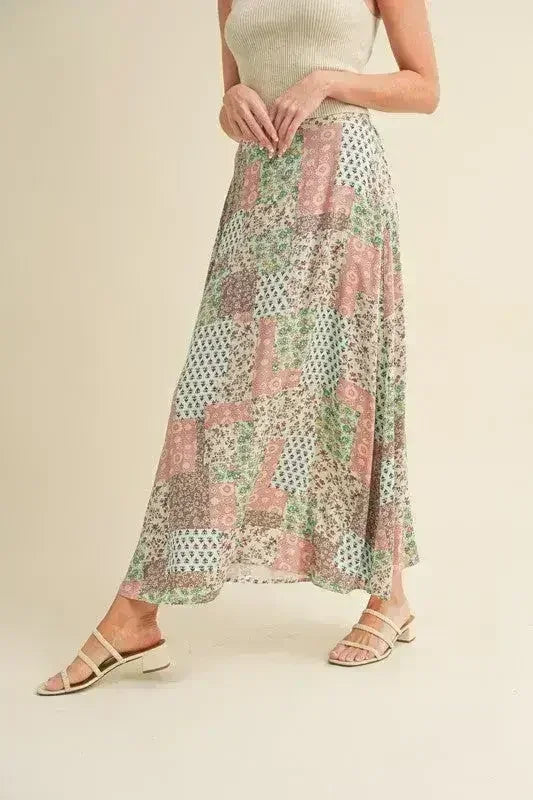 Bradyn Print Skirt