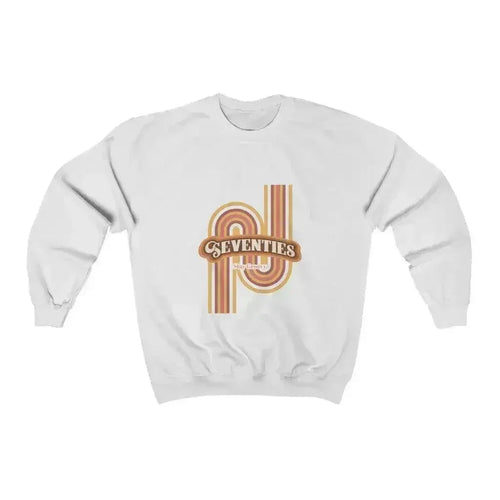 70's Retro Sweatshirt - Vintage Loose Fit Crewneck | Femstylo