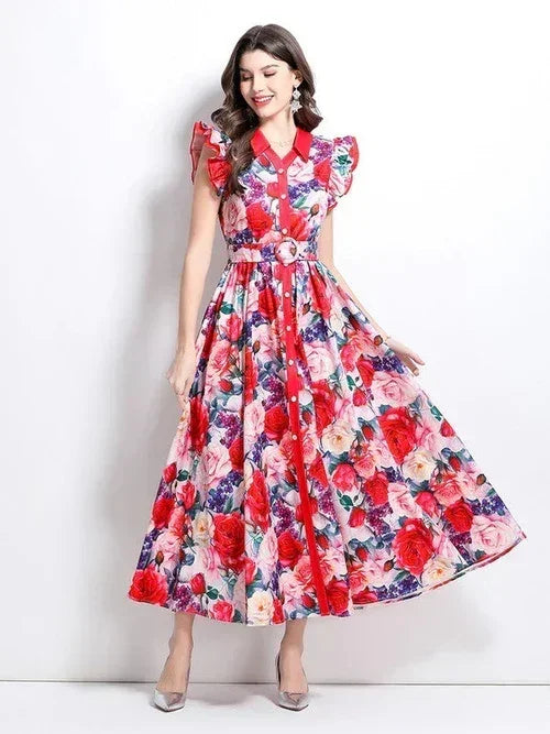 WOMEN FASHION LONG MAXI DRESS