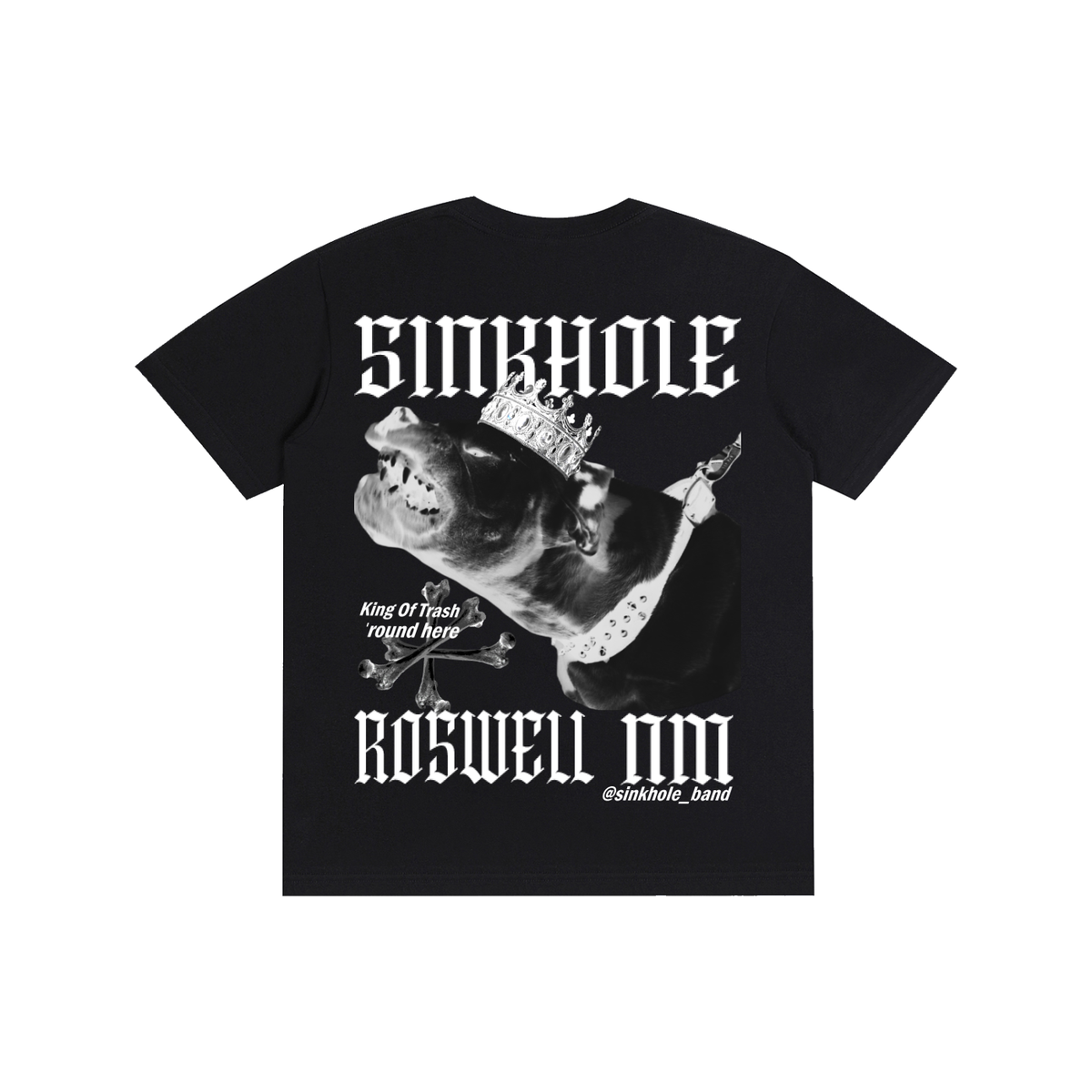 Sinkhole King of Trash tee