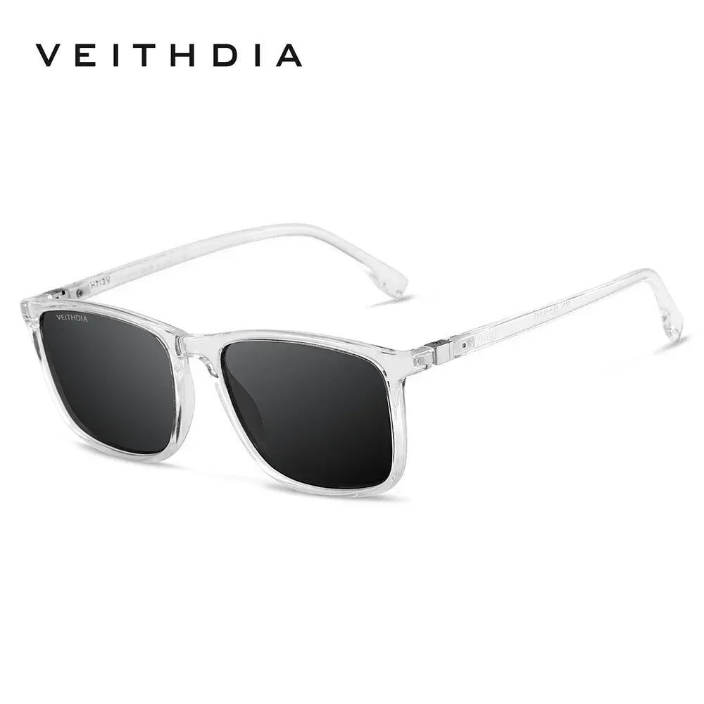VEITHDIA Brand New Sunglasses Unisex Retro TR90 Sunglasses Polarized UV400 Lens Vintage Eyewear Sun Glasses For Men/Women 7521
