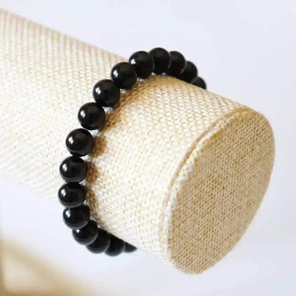 Bracelet en Tourmaline noire