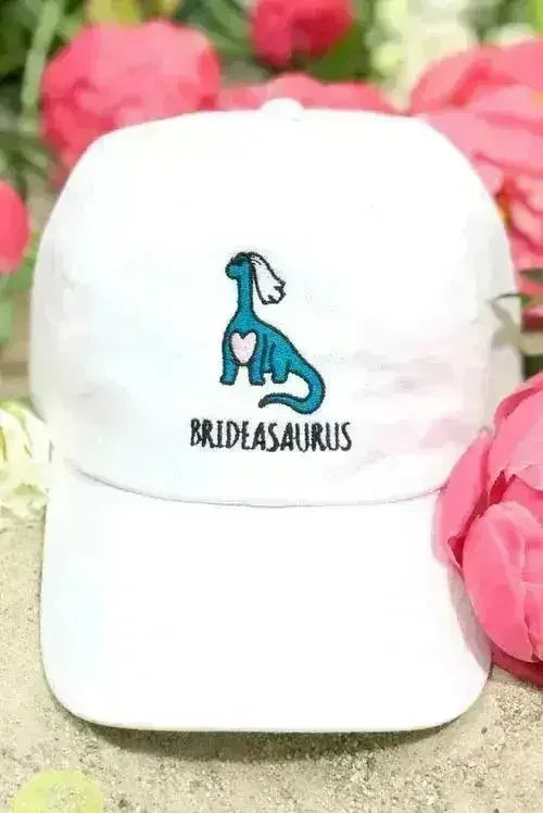 Brideasaurus Dad Hat - Dino Wedding Cap - Bachelorette Party - Adjustable