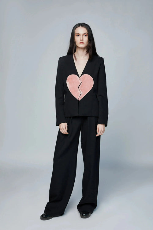 Broken heart blazer
