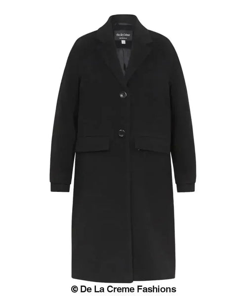 (PRE-ORDER) Womens Wool Blend Winter Warm Knee Length Coat